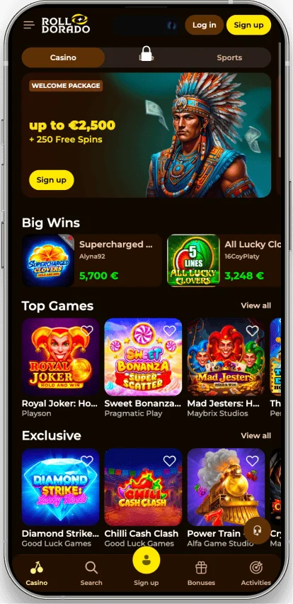 rolldorado app